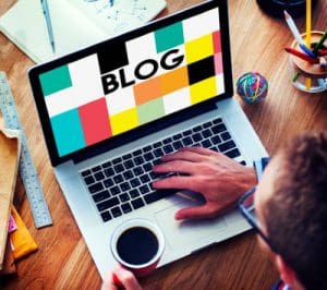 create an author blog