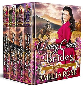 Daisy Creek Brides: Books 1-4: Inspirational Western Mail Order Bride Romance (Daisy Creek Brides Collection Book 1)